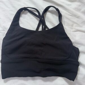 Ribbed lululemon sports bra size 6